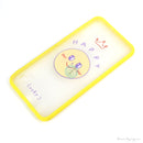 ỐP LƯNG ĐIỆN THOẠI SAMSUNG A10 NHÁM HÌNH VIỀN MÀU