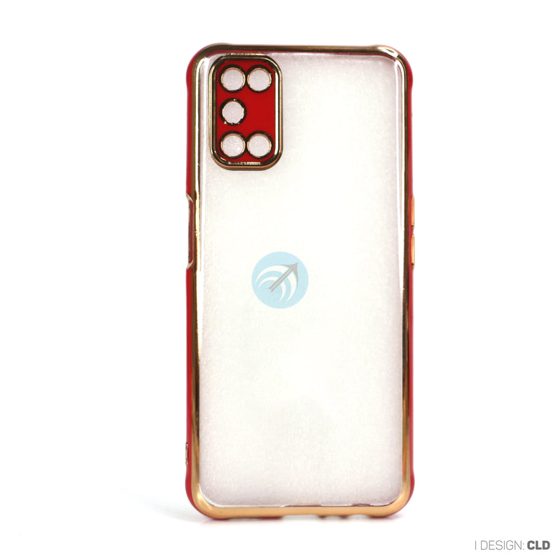 ỐP LƯNG ĐT OPPO A52 (TRONG SI VIỀN MÀU)