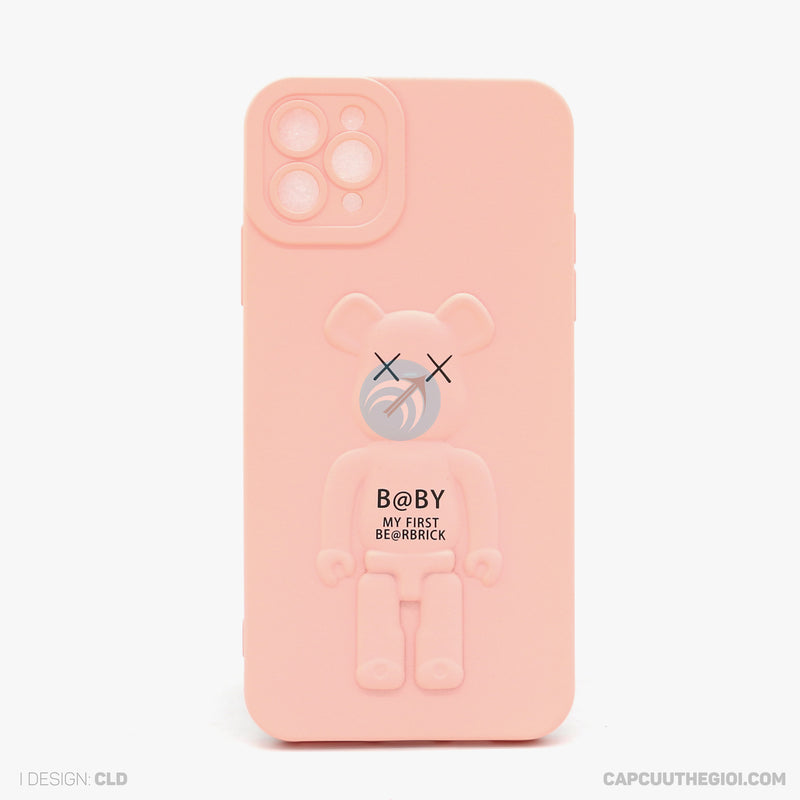 Ốp lưng IPHONE 11 PRO MAX gấu nổi đứng BABY silicon màu