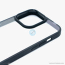 ỐP LƯNG IPHONE 14 PRO MAX LƯNG TRONG VIỀN MÀU ĐEN LIKGUS