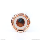 Nhẫn dán lưng điện thoại kim tuyến bạc