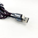 Cáp sạc nhanh lightning 1 mét chống rối led đổi màu (CALXD) BASEUS bh03t điều kiện còn đủ bao bì