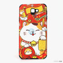 Ốp lưng SAMSUNG J7 PRIME dẻo hình mèo thần tài