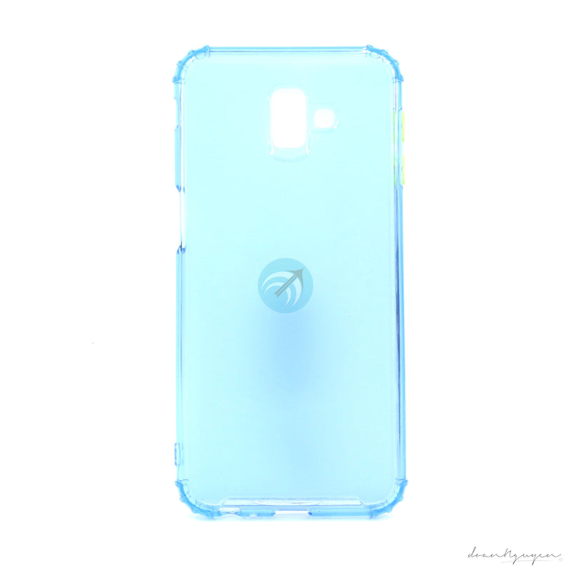 ỐP LƯNG SAMSUNG J6 PRIME ( CHỐNG SỐC - NÚT 2 MÀU)
