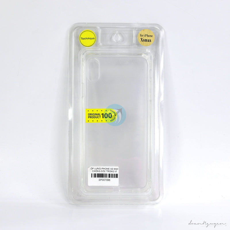 ỐP LƯNG IPHONE XS MAX CHỐNG SỐC TRONG VỈ NHÁM