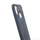 ỐP LƯNG DA ĐIỆN THOẠI SAMSUNG A6+ AUTO DẺO ĐEN