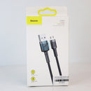 Cáp sạc điện thoại usb A to micro BASEUS 50cm 3A (CAMKLF-A) bh03t điều kiện còn đủ bao bì