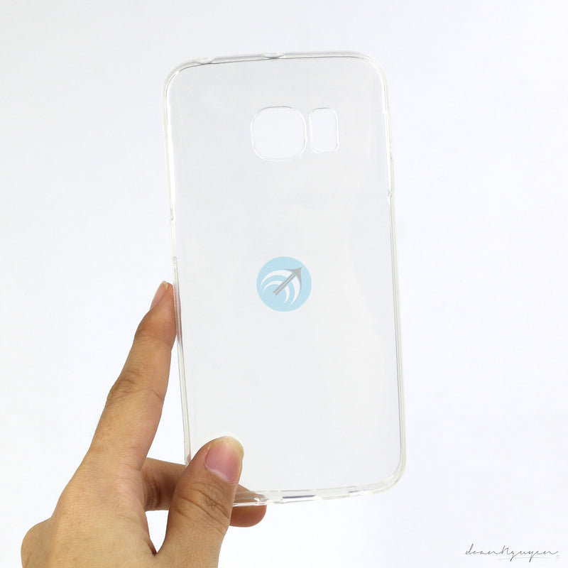 ỐP LƯNG ĐIỆN THOẠI SAMSUNG S6 EDGE DẺO TRONG