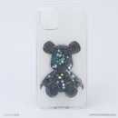 "Ốp lưng IPHONE 13 6.1 trong hình gấu kim tuyến	"