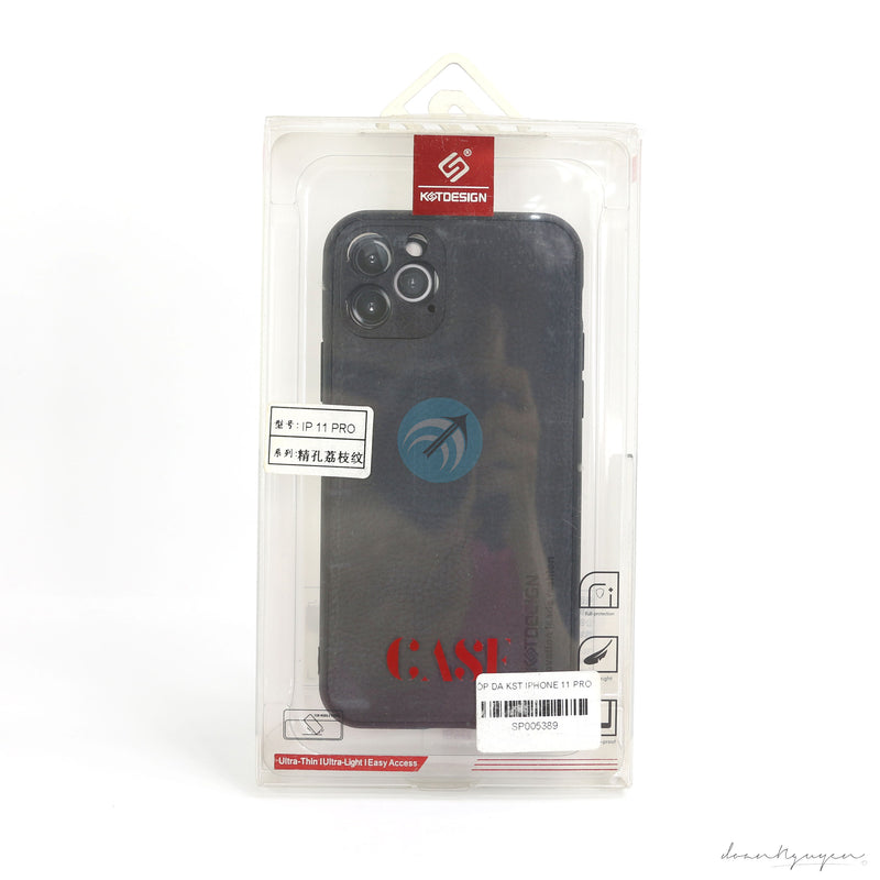 ỐP LƯNG DA ĐIỆN THOẠI IPHONE 11 PRO (KST)