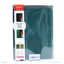 Bao da IPAD AIR 1/2/5/6/7/8 màu xanh rêu lưng trong KAKU TPU SHUANGMIAN