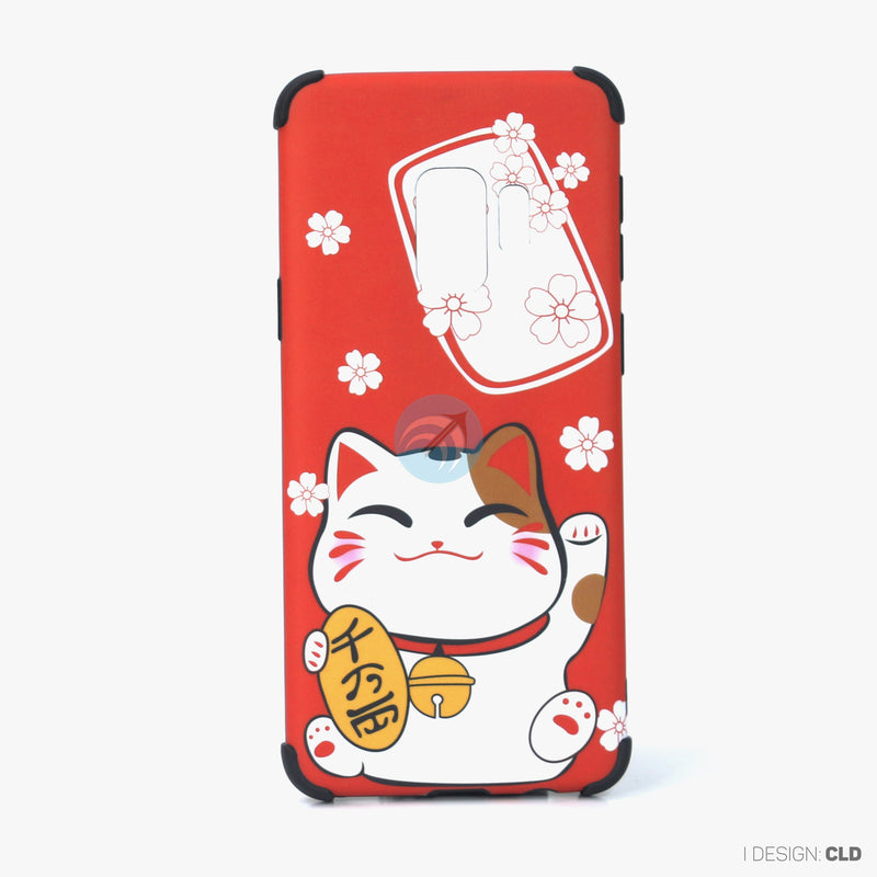 Ốp lưng SAMSUNG S9 hình mèo thần tài nhựa cứng