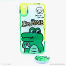 ỐP LƯNG IPHONE X/XS TRONG IN HÌNH KÈM POD