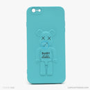 Ốp lưng IPHONE 6+/6S+ gấu nổi đứng BABY silicon màu