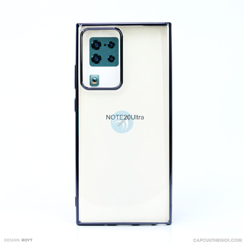 Ốp lưng SAMSUNG Note 20 ULTRA trong viền màu KST