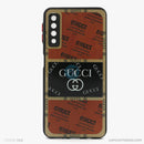 Ốp lưng SAMSUNG A750 A7 2018 nhựa cứng viền đen lưng in logo LV