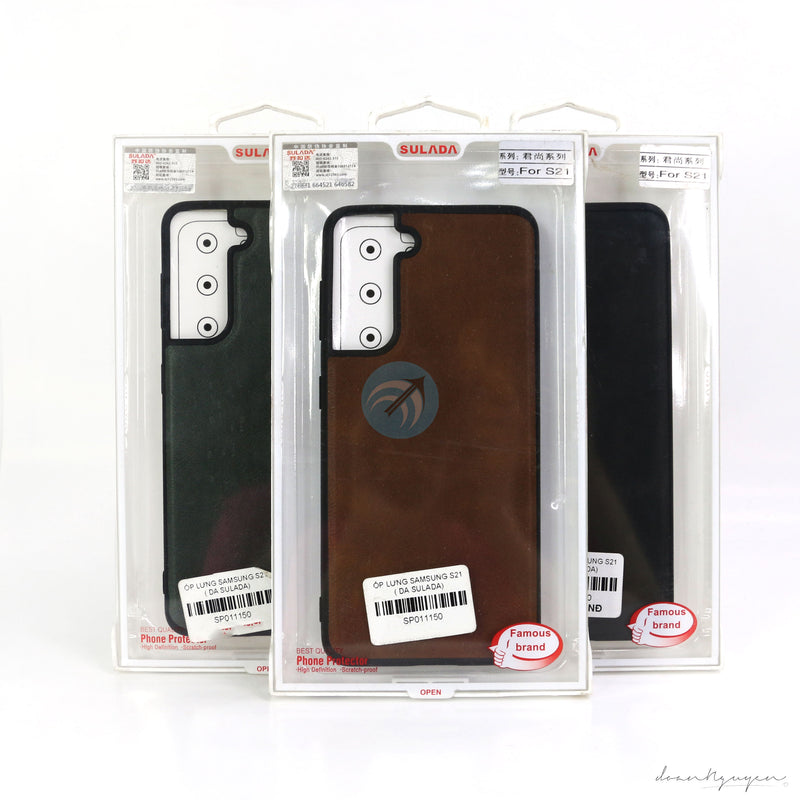 ỐP LƯNG SAMSUNG S21 ( DA SULADA)