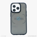 ỐP LƯNG IPHONE 14 PRO 6.1 LƯNG NHÁM VIỀN MÀU ĐEN X-LEVEL