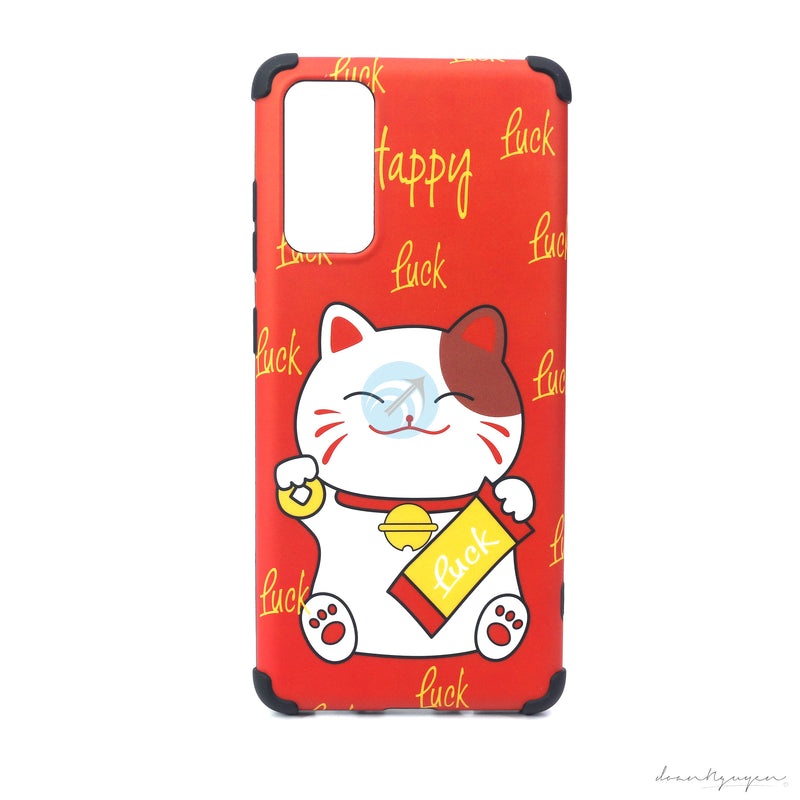 ỐP LƯNG SAMSUNG S20FE (MÈO PHỐI TẾT)