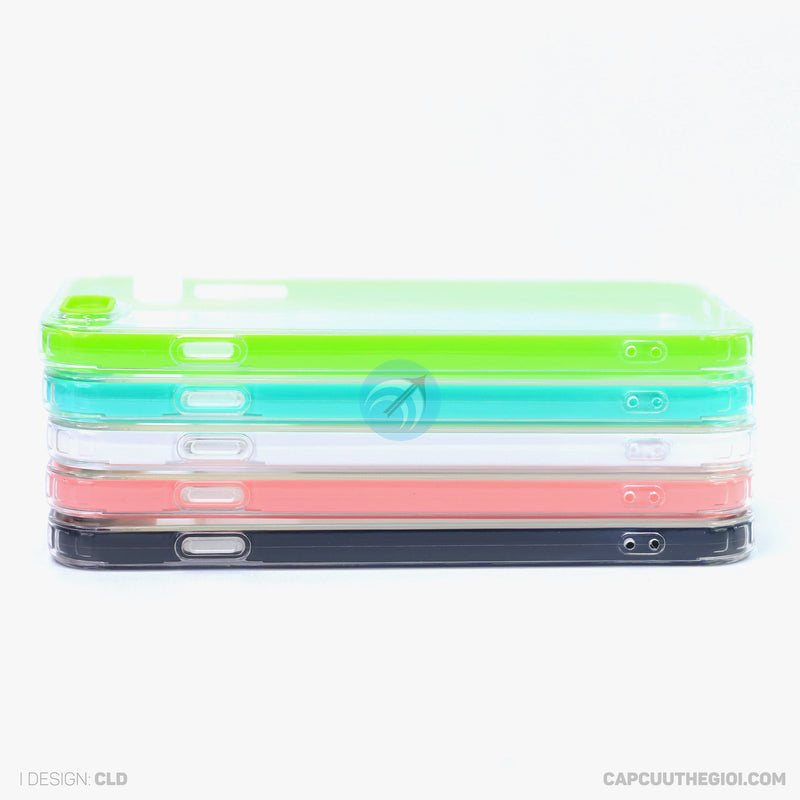 Ốp lưng IPHONE 6+/6s+ trong tách viền màu