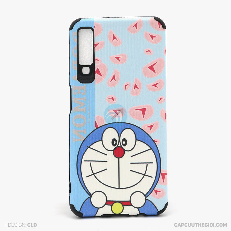 Ốp lưng SAMSUNG A750 A7 2018 IMD hình doraemon chống sốc