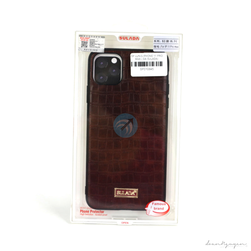 ỐP LƯNG IPHONE 11 PRO MAX ( DA SULADA)