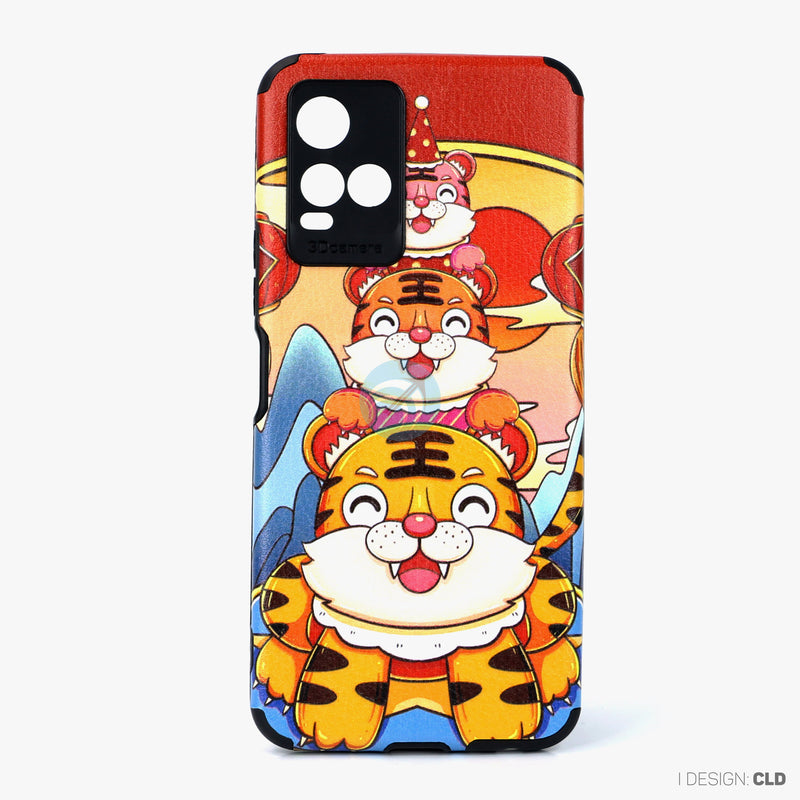 Ốp lưng VIVO Y21S dẻo hình mèo thần tài