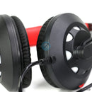 Tai nghe chụp tai A65 jack 3.5, dây chống đứt, có led (hỗ trợ học trực tuyến Online) bh01t