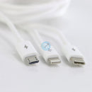 CÁP SẠC PISEN USB => (MICRO, TYPE, LIGHTNING) 1,2M(AP07-1200) BH12T