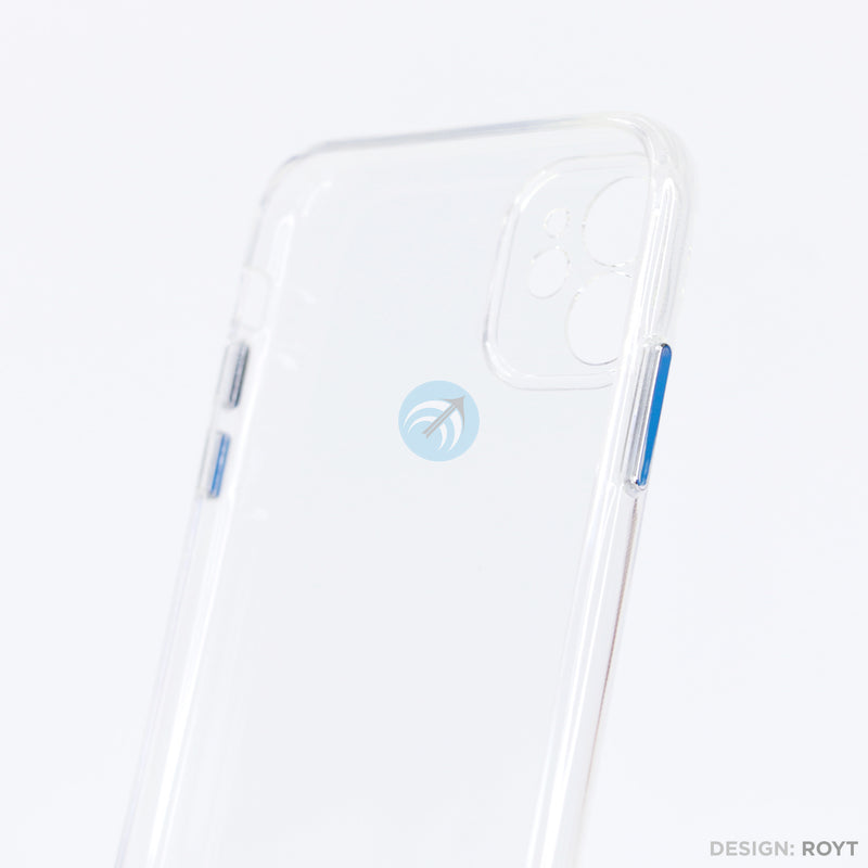 Ốp lưng IPHONE 11 6.1 SULADA kính trong viền dẻo BVC