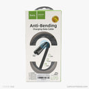 Cáp sạc usb A to lightning HOCO U70 2.4A 1.2 mét màu xám bh01t