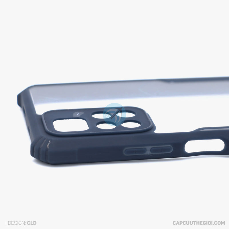 Ốp lưng MI NOTE 11 chống sốc trong viền màu