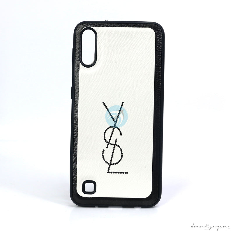 ỐP LƯNG SAMSUNG A10 ( DA VIỀN TRẮNG THƯƠNG HIỆU)