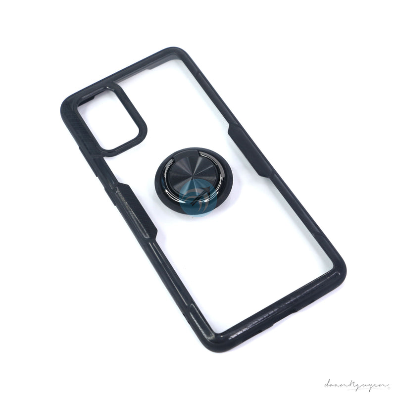 ỐP LƯNG SAMSUNG S20+ ĐEN VIỀN NHẪN