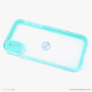 Ốp lưng IPHONE X/XS trong tách viền màu