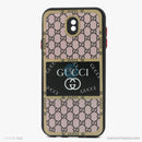 Ốp lưng SAMSUNG J730 J7 PRO nhựa cứng viền đen lưng in logo LV