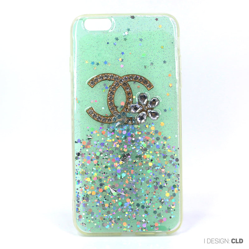 ỐP LƯNG IPHONE 6+/ 6S+ ( KIM TUYẾN CHANEL)