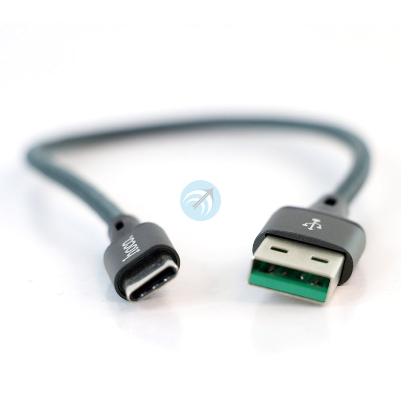 Cáp sạc nhanh usb A to type C 25cm HOCO DU10 PRO bh01t