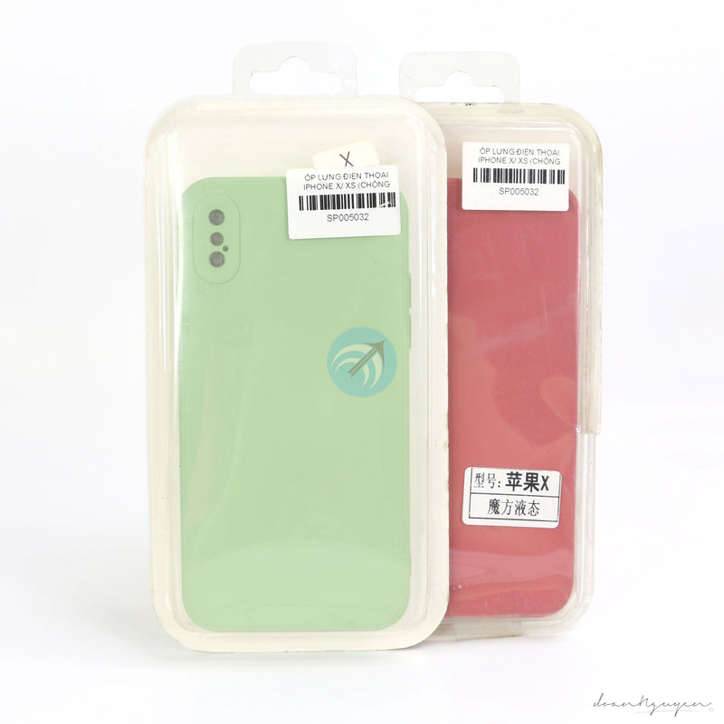 ỐP LƯNG ĐIỆN THOẠI IPHONE X/ XS (CHỐNG BẨN)
