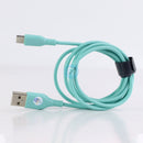 CÁP SẠC INNOSTYLE JAZZY USB-A => USB-C 1.2M TEAL (IAC120_AQU) BH12T