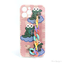 ỐP LƯNG ĐT IPHONE 12 PRO MAX (VIỀN TIM LẮC TAY)