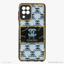 Ốp lưng SAMSUNG A22 4G nhựa cứng viền đen lưng in logo LV