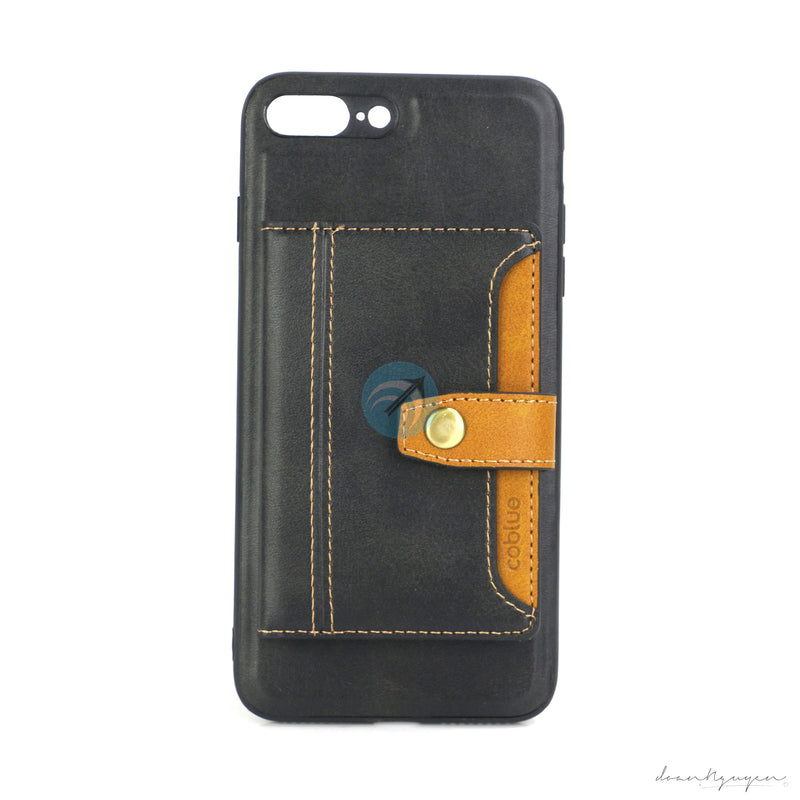 Ốp lưng da IPHONE 7+/8+ (COBLUE)