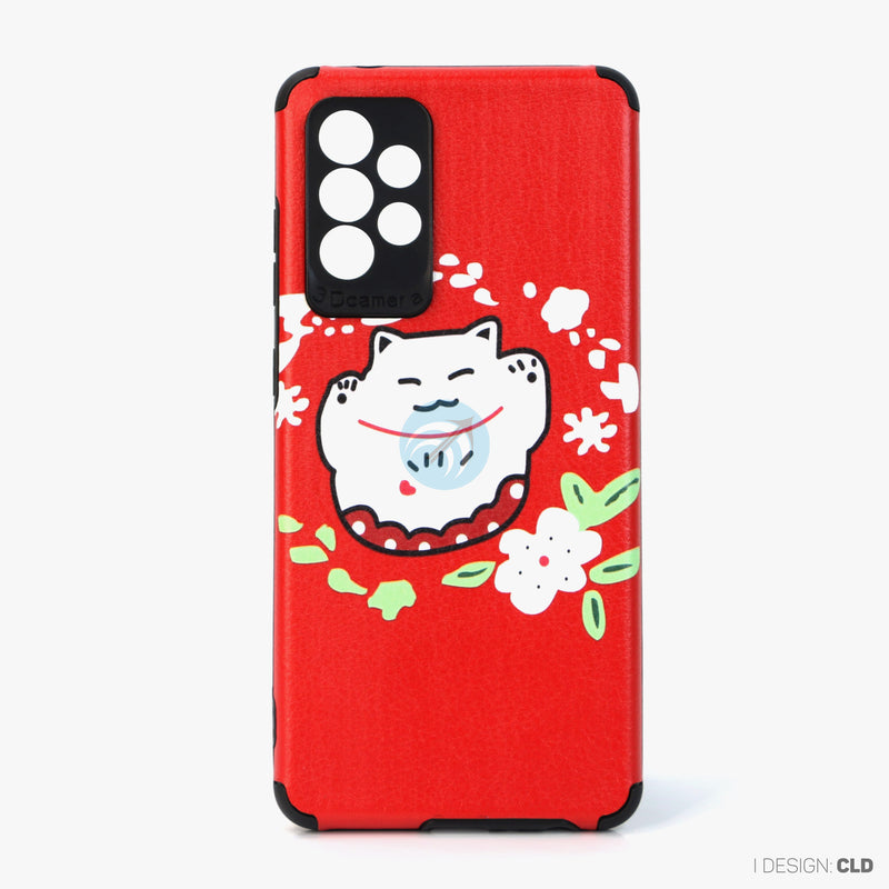 Ốp lưng SAMSUNG A72 dẻo hình mèo thần tài
