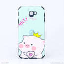 Ốp lưng SAMSUNG j7 PRIME IMD hình chống sốc vải sọc