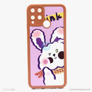 Ốp lưng REALME C15 vuông màu in hình cute bảo về camera