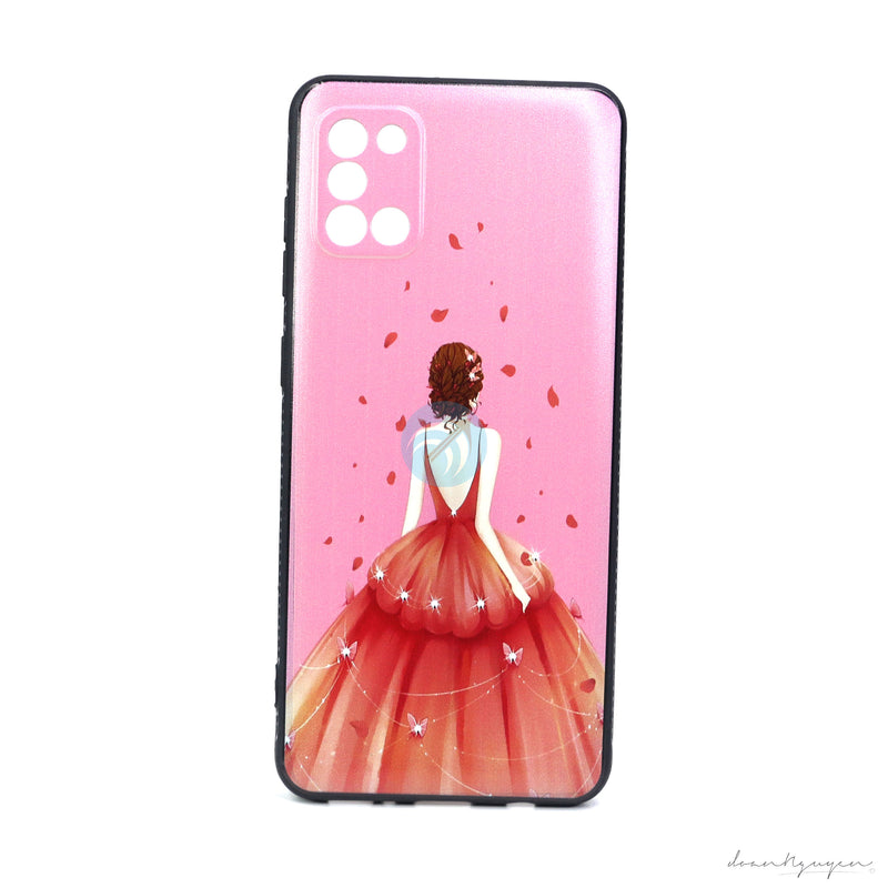 ỐP LƯNG SAMSUNG A31 (CÔ GÁI SÀNH ĐIỆU)