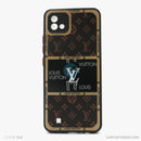 Ốp lưng REALME C11 2021 nhựa cứng viền đen lưng in logo LV