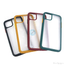 ỐP LƯNG ĐT IPHONE 11 PRO MAX NHÁM VIỀN MÀU