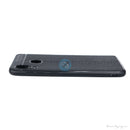 ỐP LƯNG DA ĐIỆN THOẠI SAMSUNG A30 AUTO DẺO ĐEN